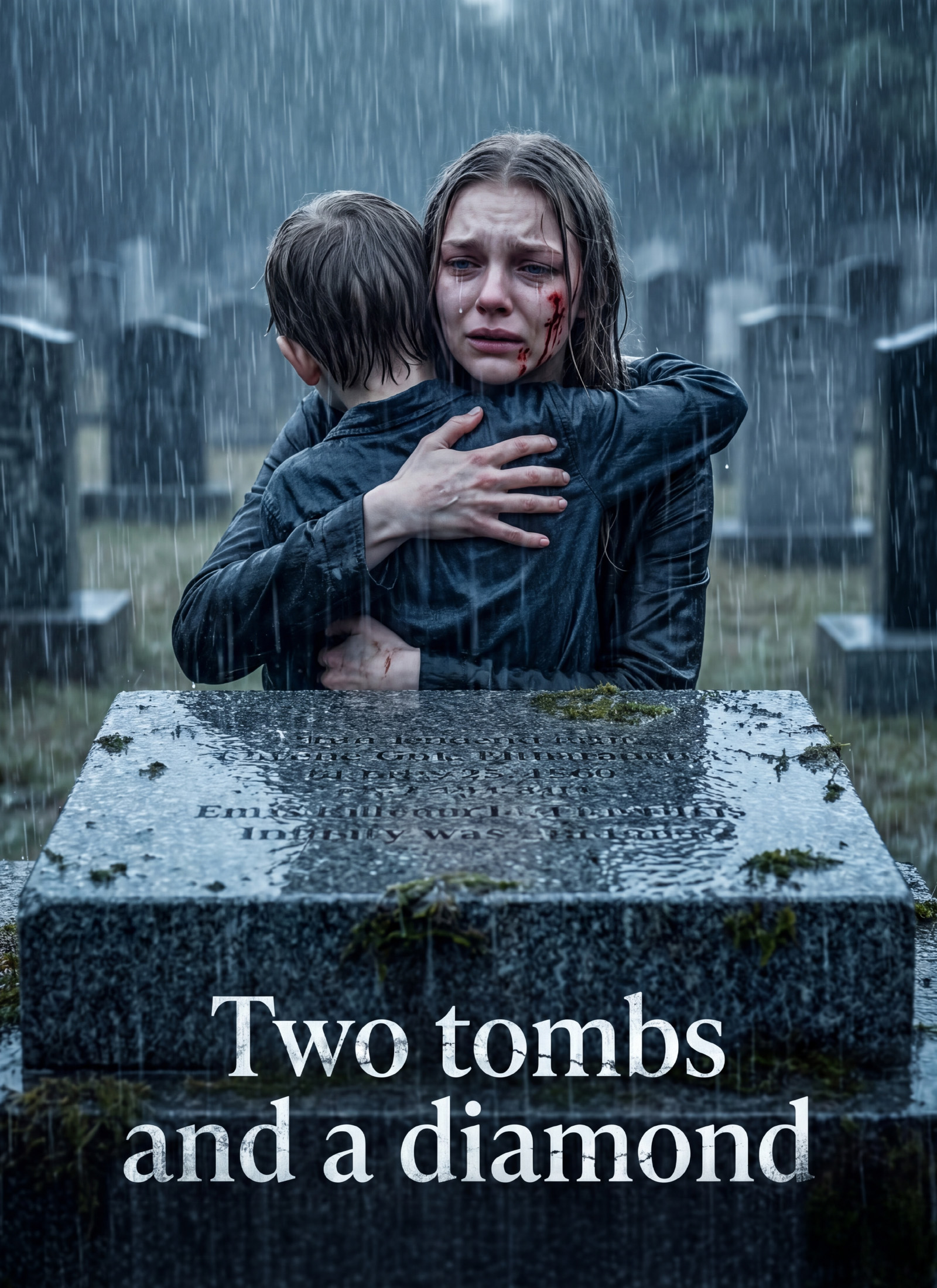 Two tombs and a diamond
