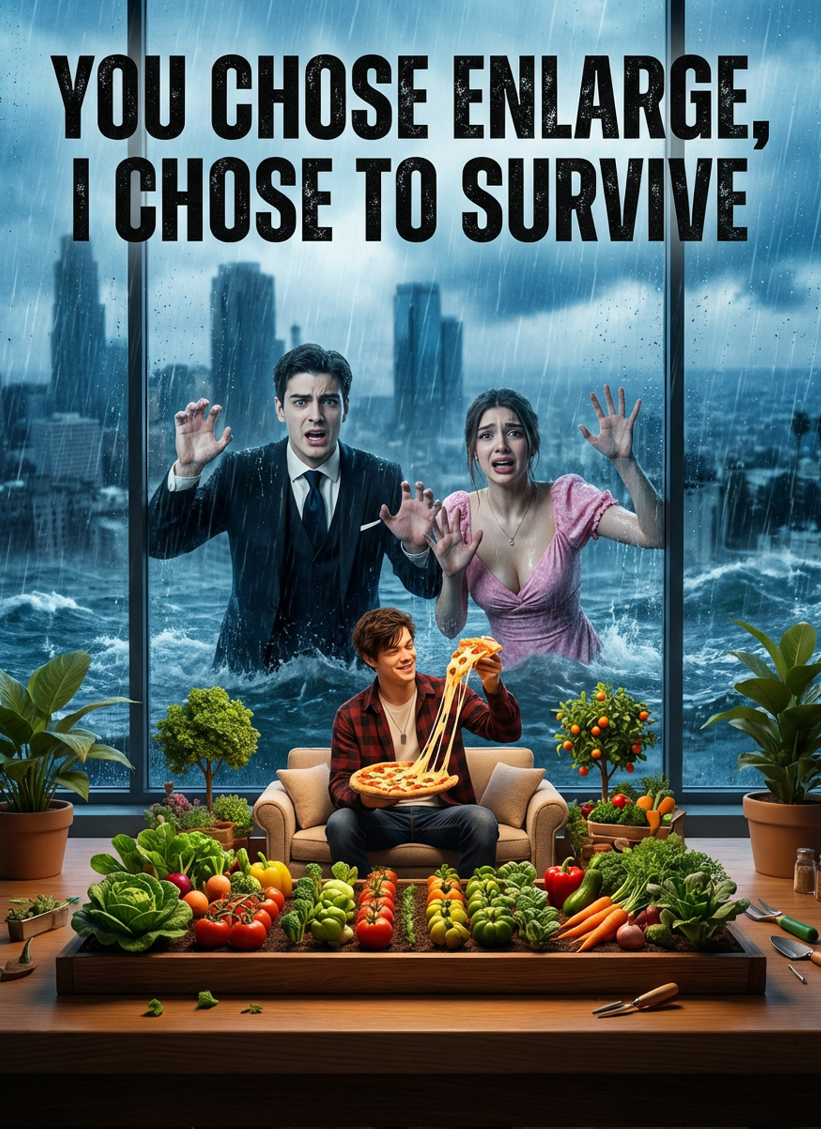 You Chose Enlarge, I Chose to Survive