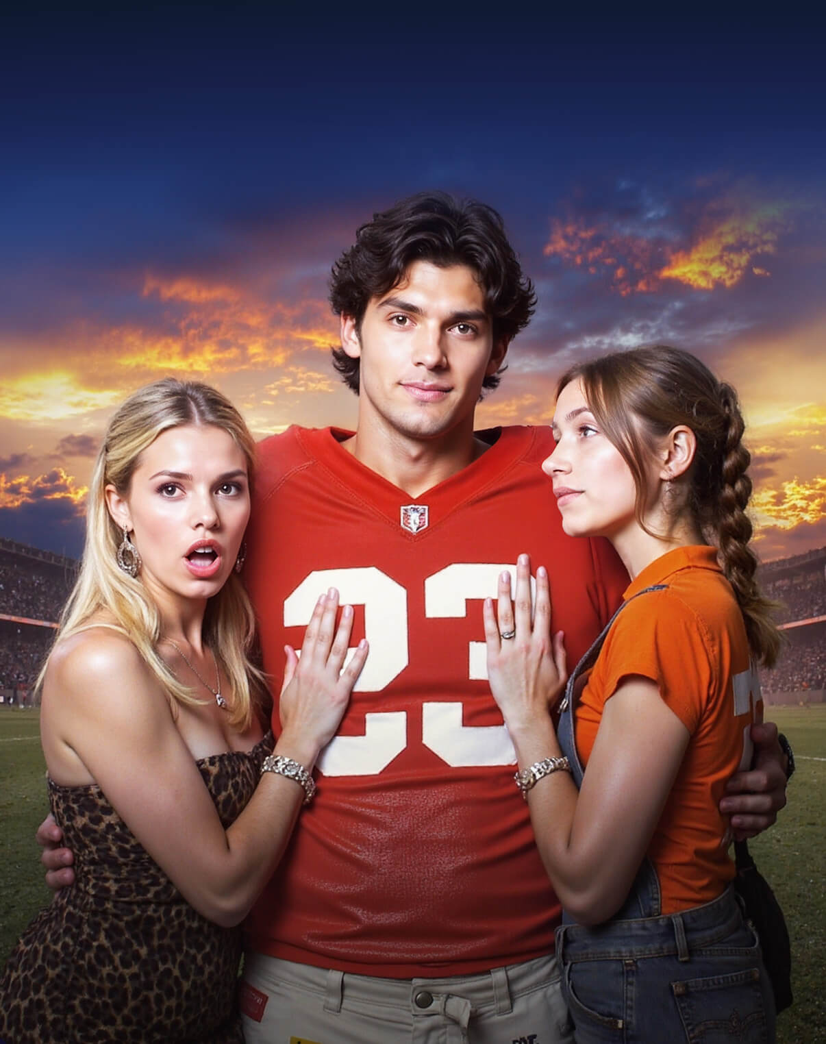 Hot Quarterback's Farm Girl Crush