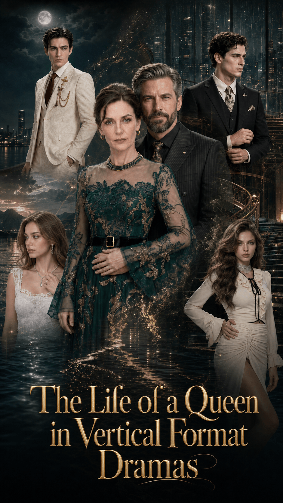 Becoming a Queen in Vertical Screen Dramas
