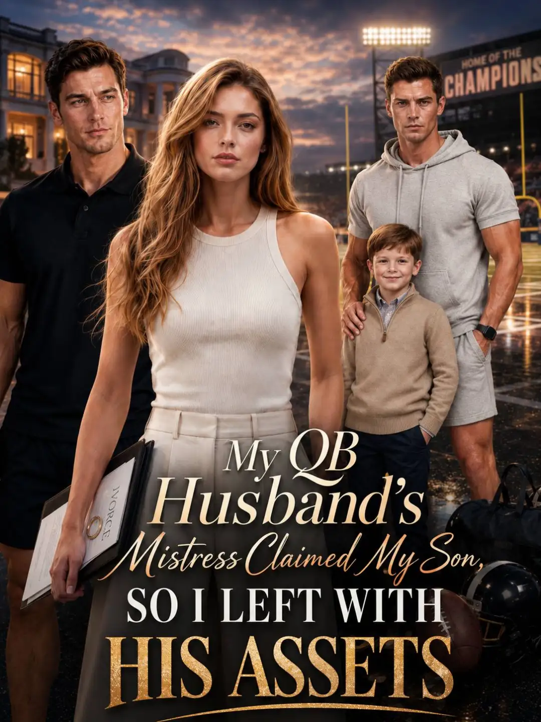 My QB Husband's Mistress Claimed My Son, So I Left With His Assets