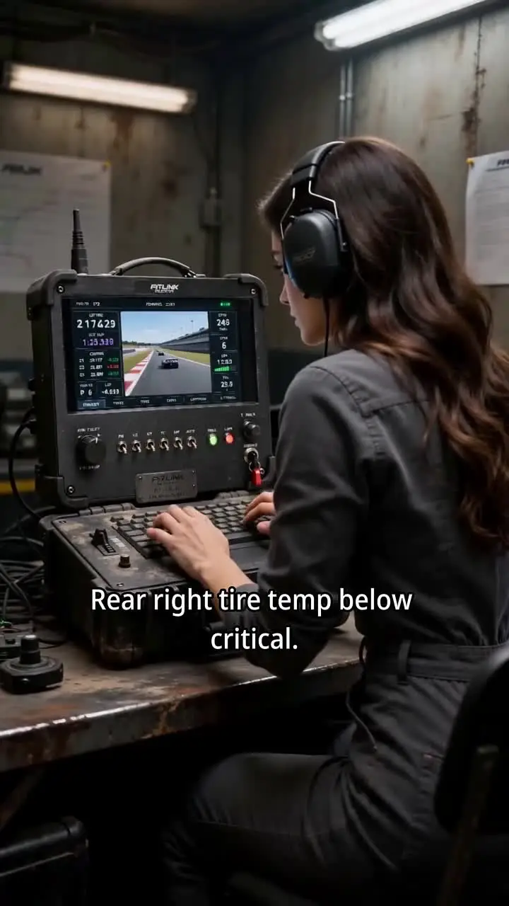 The Champion Racer Chose Her In The Crash
