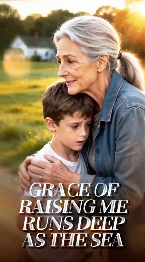 GRACE OF RAISING ME RUNS DEEP AS THE SEA