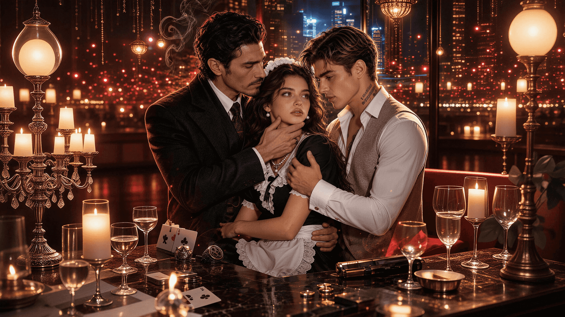 Sold Twice and Wanted by the Mafia Boss and His Heir