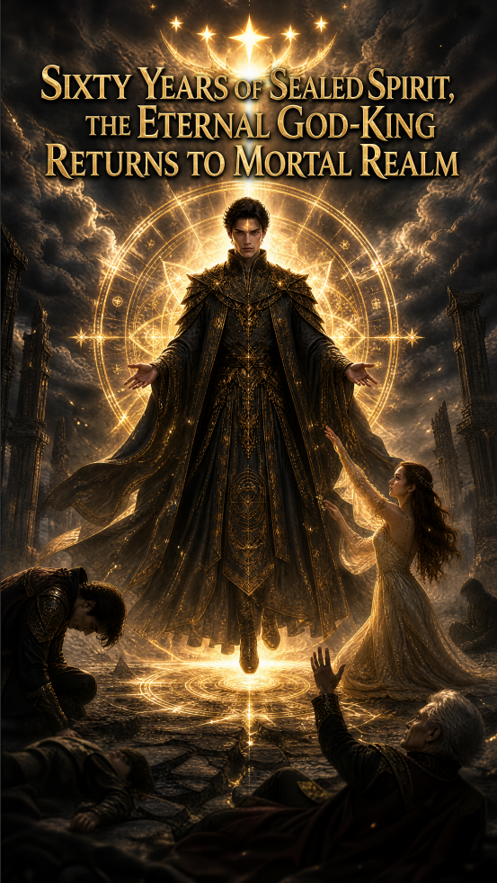 SIXTY YEARS OF SEALED SPIRIT, THEETERNAL GOD-KING RETURNS TO MORTAL REALM