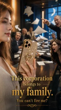 This corporation belongs to my family. You can't fire me？