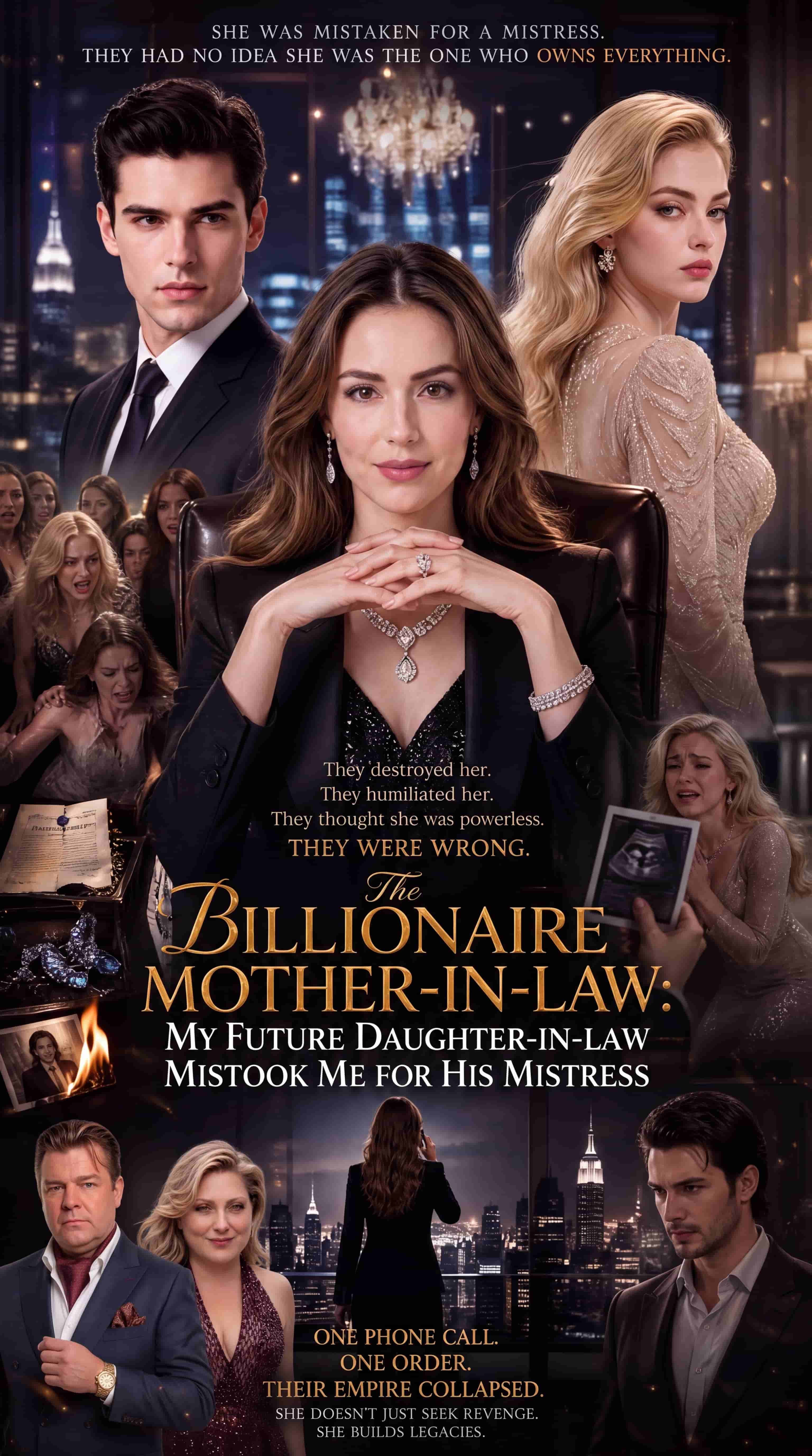 The  BILLIONAIRE  MOTHER-IN-LAW:  MY FUTURE DAUGHTER-IN-LAW  MISTOOK ME FOR HIS MISTRESS