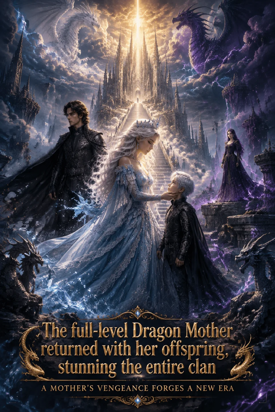 The full-level Dragon Mother returned with her offspring stunning the entire clan