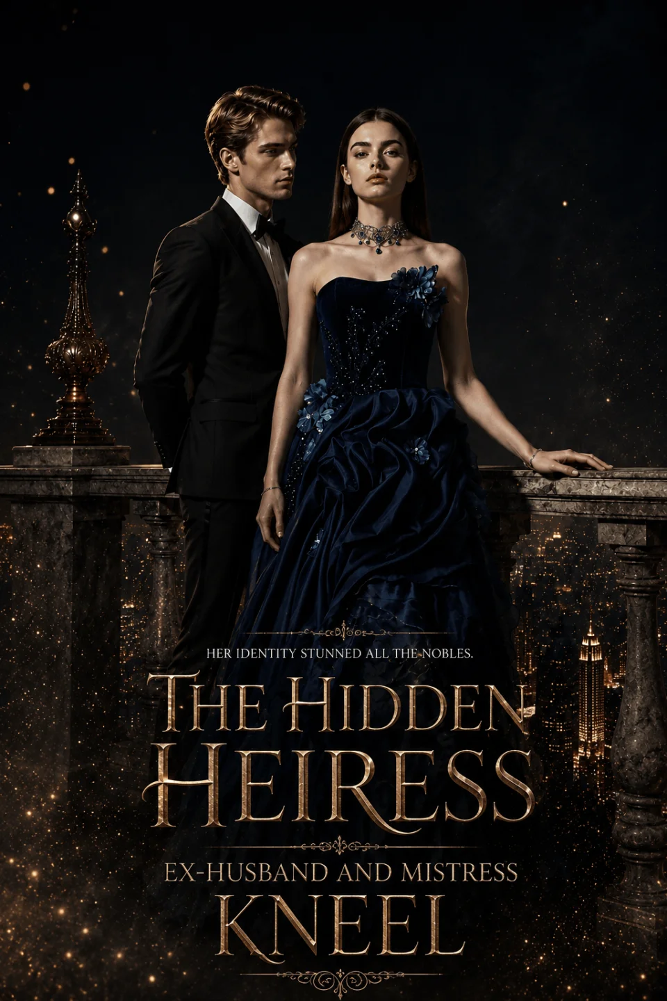 the hidden heiress ex-husband and mistress  kneel