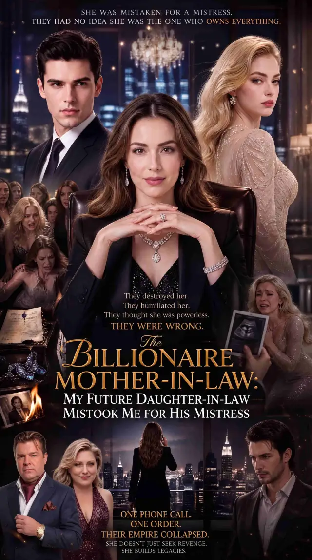 The  BILLIONAIRE  MOTHER-IN-LAW:  MY FUTURE DAUGHTER-IN-LAW  MISTOOK ME FOR HIS MISTRESS