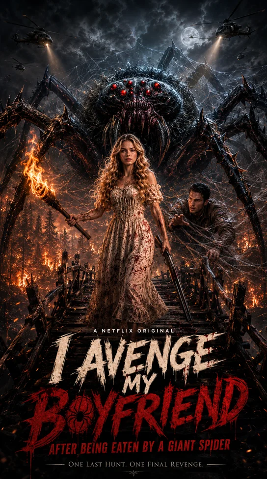 I AVENGE MY BOYFRIEND AFTER BEING EATEN BY A GIANT SPIDER