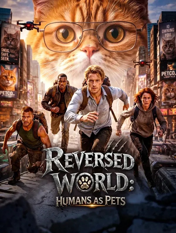 Reversed World: Humans as Pets