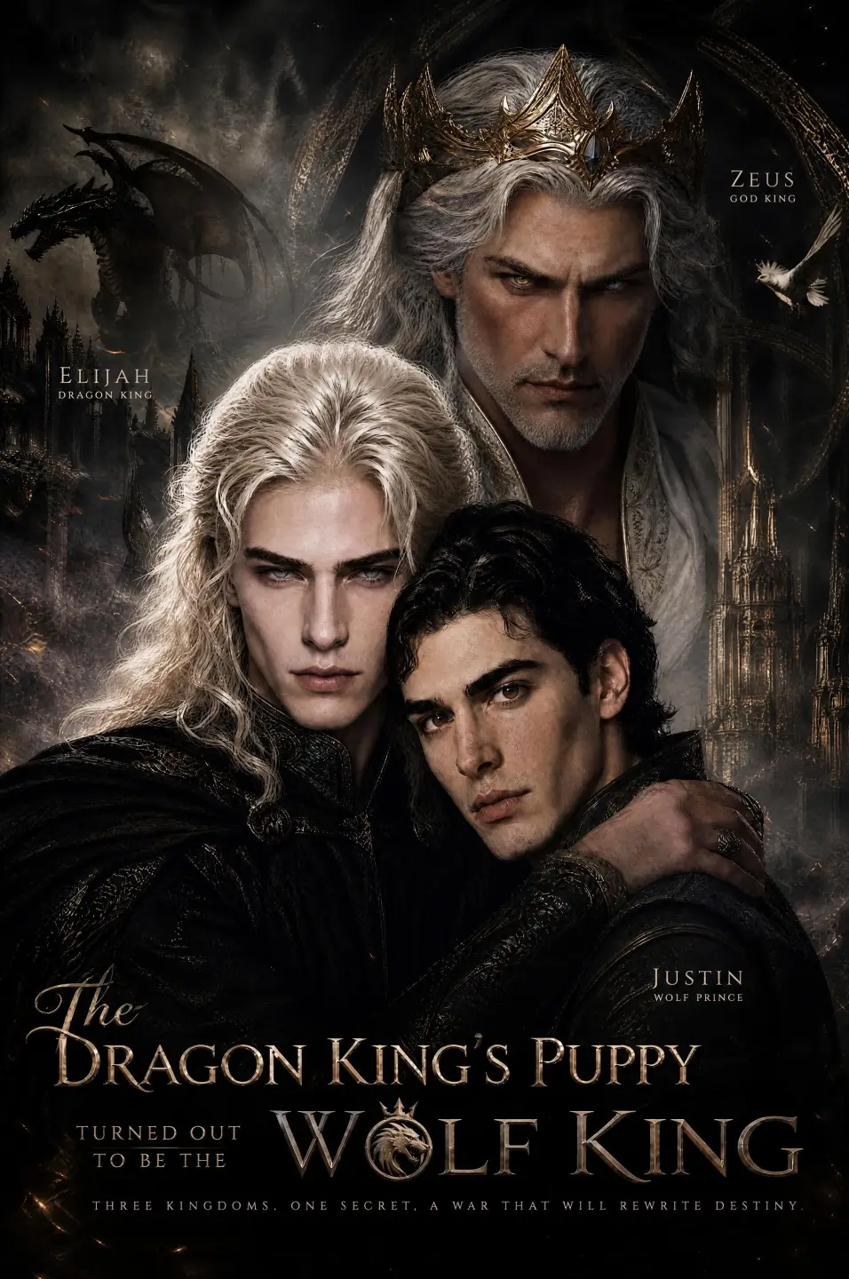 The DRAGON KING'S PUPPY TURNED OUT TO BE THE WOLF KING JUSTIN WOLF PRINCE