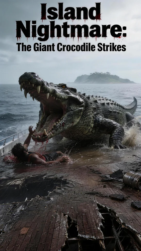 Island Nightmare: The Giant Crocodile Strikes