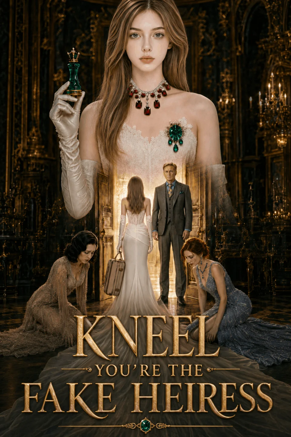 Kneel. You're the Fake Heiress.