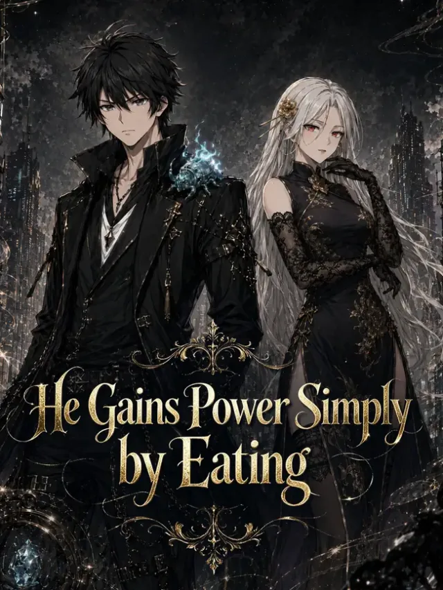 He Gains Power Simply by Eating