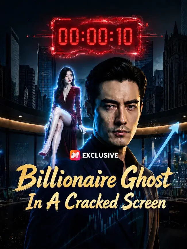 Billionaire Ghost In A Cracked Screen