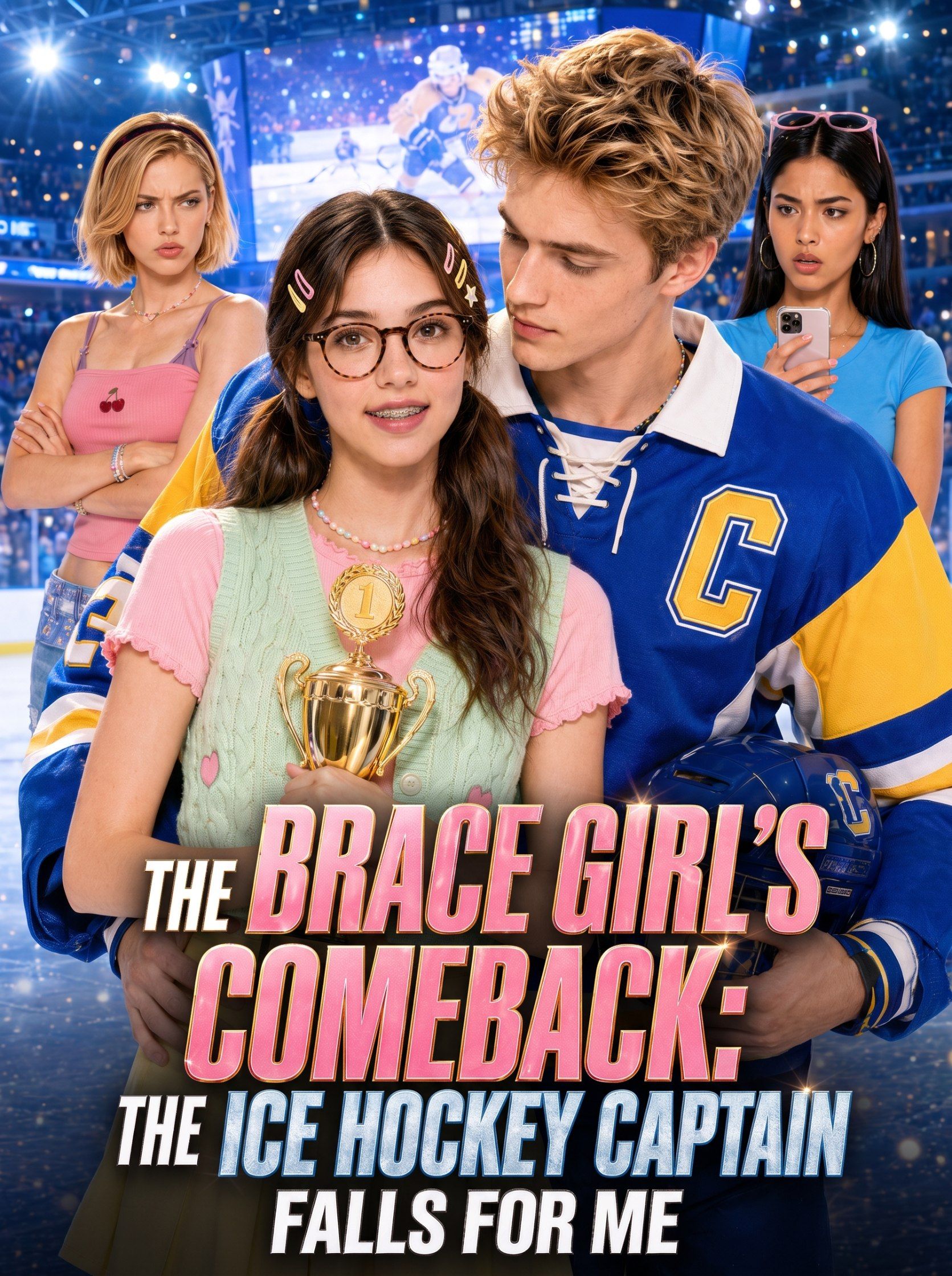 The Brace Girl’s Comeback The Ice Hockey Captain Falls for Me