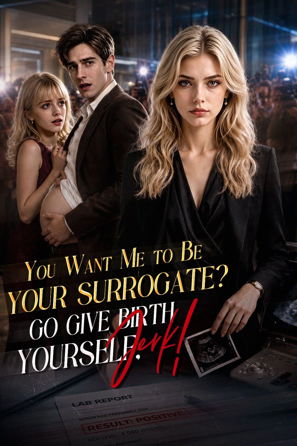 YOU WANT ME TO BE YOUR SURROGATE? GO GIVE BIRTH YOURSELF, JERK!