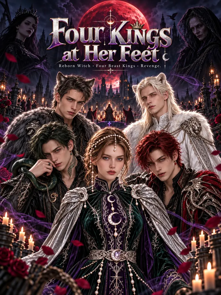 Four Kings at Her Feet
