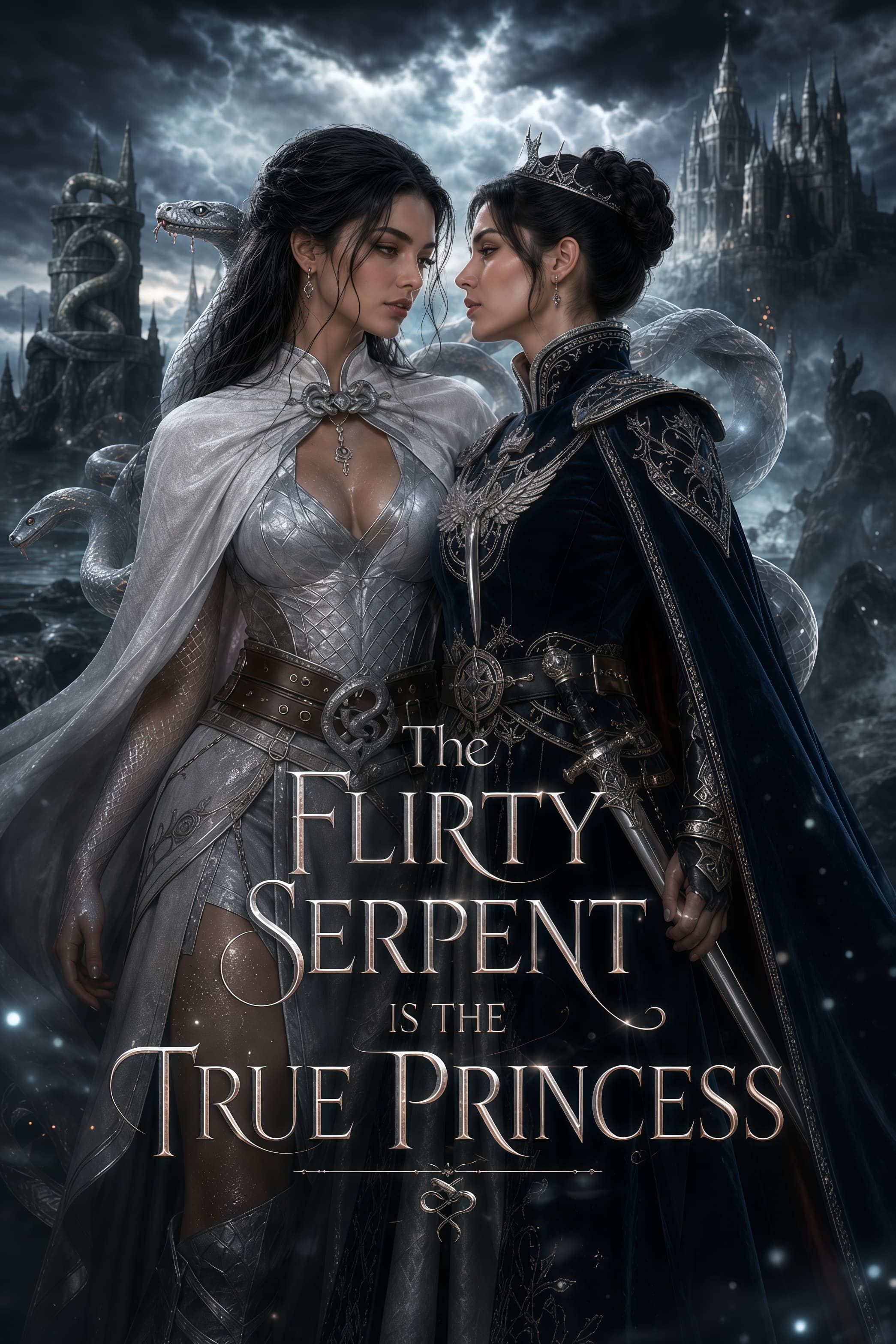The Flirty Serpent Is the True Princess