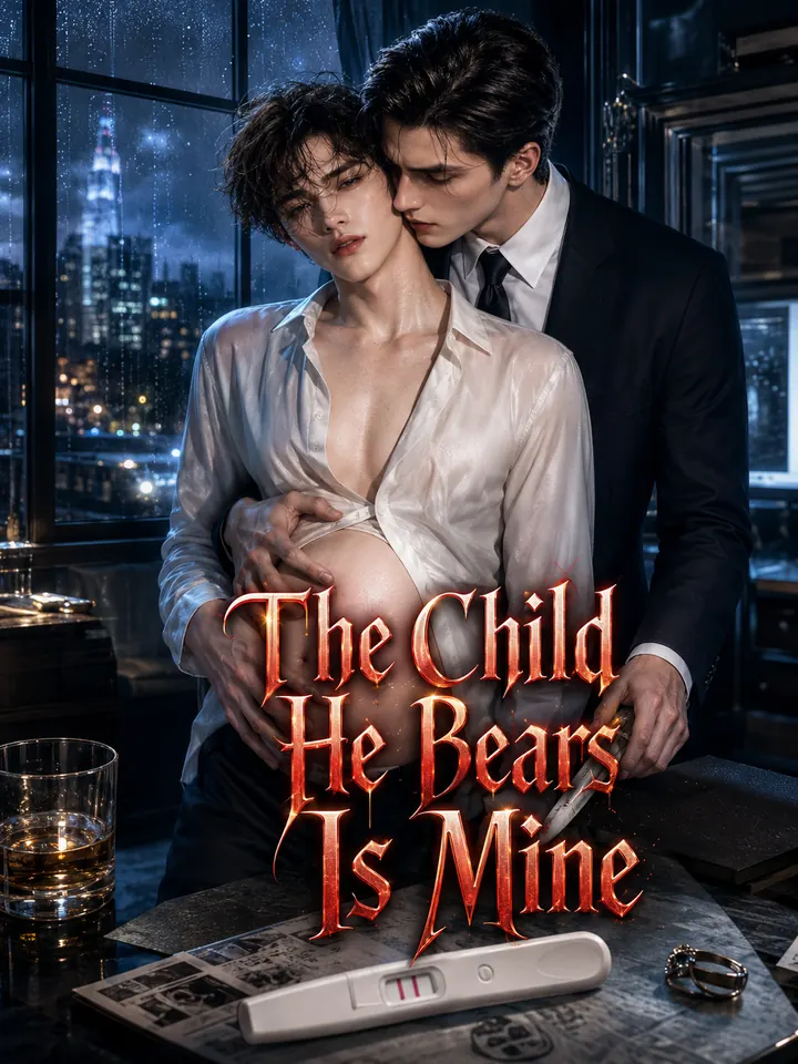 The child he bears is mine